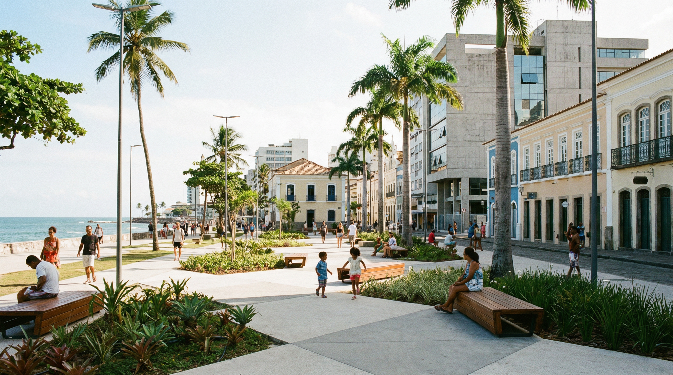 Praça revitalizada